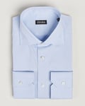 Zegna Slim Fit Dress Shirt Light Blue