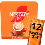 2x 12 sachets NESCAFE Original 3 in 1 CARAMEL  instant coffee (24 sachets)