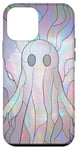 Coque pour iPhone 12 mini Coque Halloween Fantôme Vitrail Style pour Téléphone