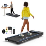 Mobvoi Home Tapis de Course, Walking Pad, Tapis de Marche électrique, sous Le Bureau, 1-6 km/h, Tapis de Course compacts, 2,25 CV, Tapis de Course Portable, avec télécommande, écran LED