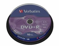 DVD+R 16x CB 4,7GB Verbatim 10 pieces