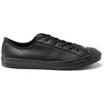 Converse Womens All Star Dainty Ox Trainers - Black - Size UK 3