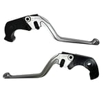 ACCOSSATO Paire de leviers gris pour Kawasaki Zx1400/Zx14 R/Zzr 1400 de 2006 à 2017 (CC 1400)