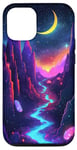 iPhone 12/12 Pro Mystic Crescent River Night Landscape Case