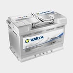 VARTA Start- & förbrukningsbatteri Professional Dual Purpose LA 70, AGM, 12 V, 70 Ah