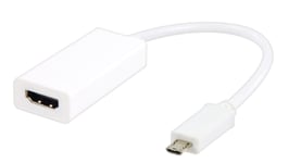 MHL adapter cable MHL male - HDMI? female 0.20 m white