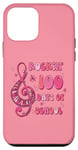 Coque pour iPhone 12 mini Rocking 100 Days Of School Music Professeur de musique pour enfants étudiants musique