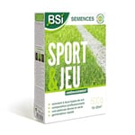 BSI - Semences de Gazon - Sport & Jeu - Avec Enrobage Protecteur - Haute qualité - jusqu'à 25 m² - 500g, Beige