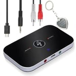 Bluetooth metteur Récepteur Musou Bluetooth 4.0 Transmitter - Receiver Adaptateur Audio Bluetooth Sans fil 2-en-1 TV, Mai86410