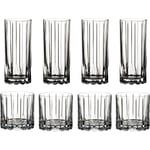 Drink Specific Rocks & Highball Glasset, 8-pack