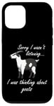 Coque pour iPhone 12/12 Pro Thinking About Goats Hilarous Farm Animal