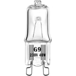 Beijiyi - Lot de 4 Ampoule halogène G9 Pour Four Oven 40W 230V Ampoule à Tolérance de 300°C [Classe énergétique g]