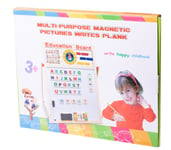 Magneettinen abacus-levy + magneetit 42 x 32,5 cm KidsPro