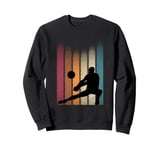 Retro Volleyball Player Volleyball Coach Volleyball Sweatshirt