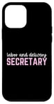 iPhone 12 mini Thank You Labor and Delivery Secretary Funny Job Secretary Case