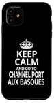 Coque pour iPhone 11 Souvenirs « Keep Calm And Go To Channel Port Aux Basques »