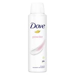 Dove Powder with ¼ moisturising cream Anti-perspirant Deodorant Spray for 48 hours of protection 6 x 150 ml