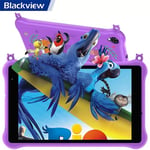 Tablette Tactile Enfant Blackview Tab 50 Kids HD+ 8 Pouces 6Go+64Go/SD-1 To,5580mAh Double Box Haut-parleurs Android 12 Tablette Éducative - Violet