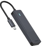 RAPOO UCH-4001 USB-C - USB-A hubi