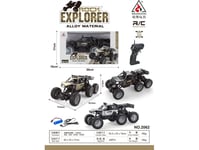 Jokomisiada Metal Rock Explorer 4X4 Bandvagn För Barn 8+ Fjärrstyrd 1:18 Gummi 6 Hjul