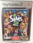 The Sims 2 sony PS2 PLAYSTATION 2 Pal Eur Eng Italien Original Neuf Scellé