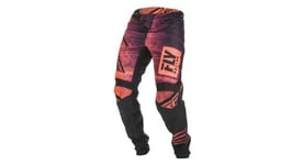 Pantalon enfant fly racing kinetic noiz rouge   noir