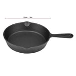 (20cm)16cm 20cm Vintage Cast Iron Skillet Frying Pan Burnt NOn SG