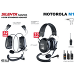 Silenta A-COM M1 Standard Headset (Motorola DP1000)