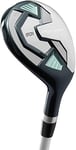 Wilson Staff Clubs de Golf, Pro Staff SGI Hybrid 5, Femmes, Droitiers, Manche en Graphite, Argenté/Vert, WGD152000