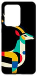 Coque pour Galaxy S20 Ultra Minimalisme géométrique Illustration moderne Gazelle Art