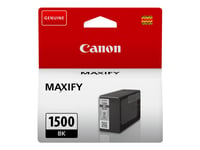 Canon Pgi-1500 Bk - 12.4 Ml - Svart - Original - Bläcktank - För Maxify Mb2050, Mb2150, Mb2155, Mb2350, Mb2750, Mb2755