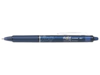 Pilot Frixion Clicker Blåsort Medium 0,7 Mm - (12 Stk.)