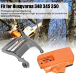 Motorsågsdelar Kedjebroms Cover Handskydd för Husqvarna 340 345 350 Motorsågsverktyg HB044 h