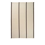 Ferm Living - Calm Kelim Rug - 200 x 300 - Off-White/Coffee - Ullmattor - Beige