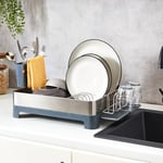 Multi-Functional Dish Drainer Grey