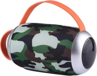 Enceinte Bluetooth rechargeable 10 W haut parleur WIFI étanche RADIO TG112 (vert militaire)