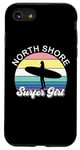 Coque pour iPhone SE (2020) / 7 / 8 Surfer Girl North Shore Hawaii Hawaii Surf Beach