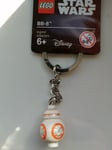 LEGO STAR WARS BB-8 MINIFIGURE KEYRING KEYCHAIN 853604