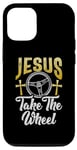 iPhone 12/12 Pro Jesus take the Wheel Hot Rod Case