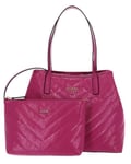 GUESS Vikky Tote, Bag Women, Fuchsia, Taille Unique