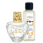 Maison Berger - Coffret Lampe Berger Lolita Lempicka - Avec Recharge Parfum, Prête à l'Emploi - Purifie et Parfume - Diffusion Fine, Homogène et Longue Durée - Transparente