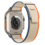 Trail Loop-armband för Apple Watch 44mm 40mm 45mm 41mm 42 44 45mm Sportarmband iwatch Ultra 2 49mm serie 9 8 se 7 6 5 4 3 Orange beige18 Orange beige18 49mm 45mm 44mm 42mm