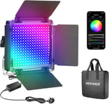 Neewer 660PRO RGB Led Video Light with APP Control, 50W Video Lighting 360°Full