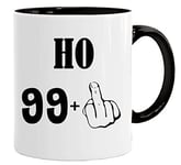 Acen Merchandise 100 ans cadeau Ho 99 +1 - Tasse + Mug Idée cadeau originale d'anniversaire/Tasse avec Frase et motif divertissant