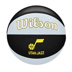 Wilson Basketball, NBA Team Tribute, Utah Jazz, Outdoor and indoor, Size: 7, Yellow