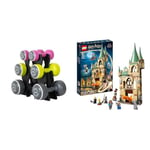 Body Sculpture BW108T Smart Dumbbell Tower | Grey/Pink/Green, 1.5KG, 3KG & 5KG Sets Included & LEGO 76413 Harry Potter Hogwarts: Room of Requirement, Castle Toy for Kids