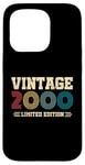 Coque pour iPhone 15 Pro 25 Year Old Gifts Vintage 2000 Édition limitée 25e anniversaire