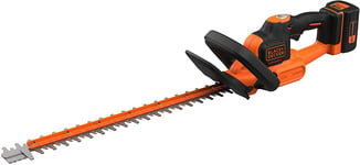 Taille-haie Black+Decker BCHTS3625L1-QW 36 V 55 cm avec batterie 2.5 AH