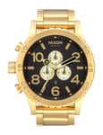 Nixon 51-30 Chrono All Gold Black A083-510 Mens Watch