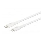 Manhattan USB-C to lightening Cable Charge & Sync 1m White For Apple iPhone/i...